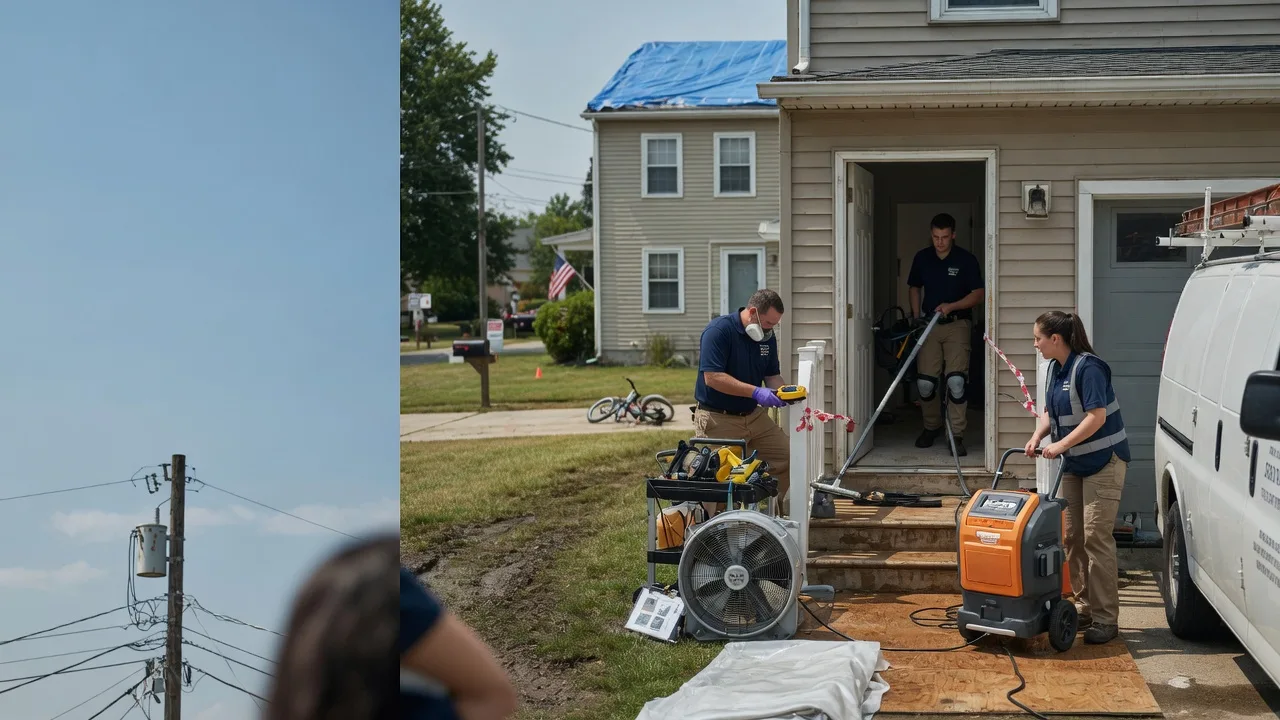 Water Damage Repair in Blossom, TX near me